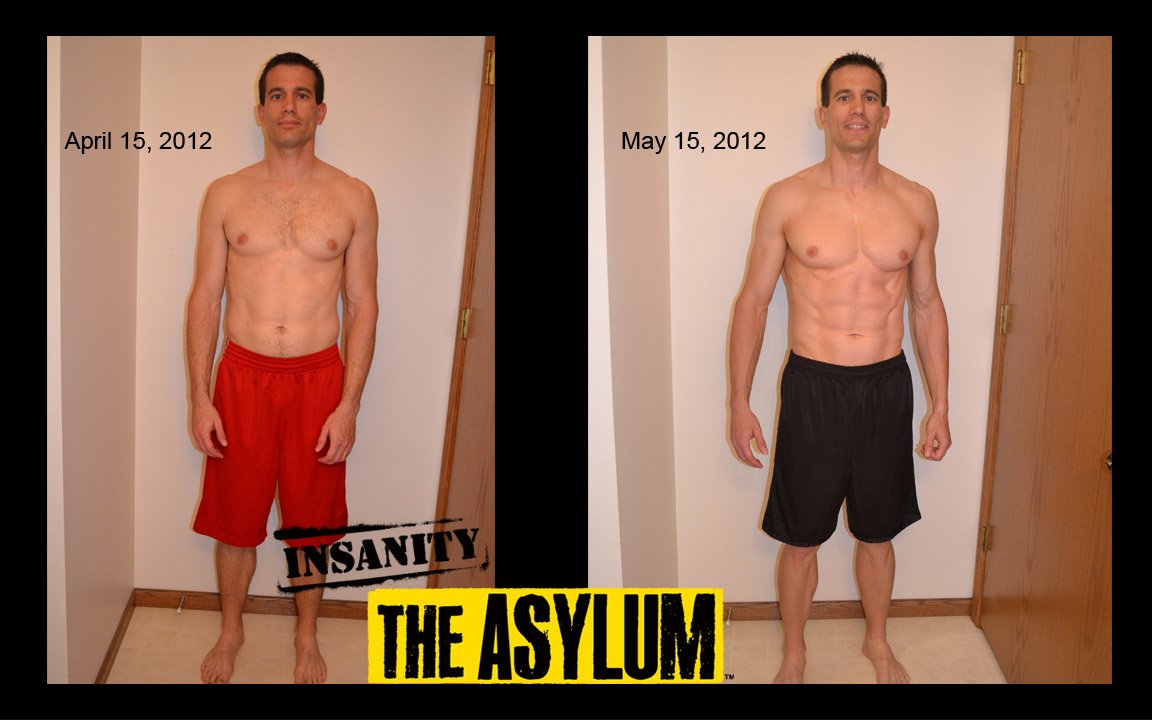 Insanity workout before and after 21 Fit Dad Chris