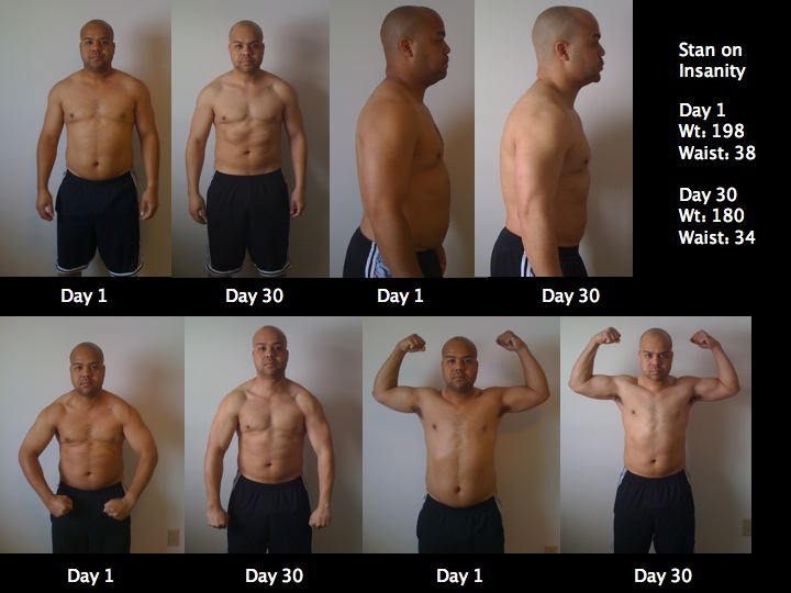 Insanity workout before and after 46 Fit Dad Chris
