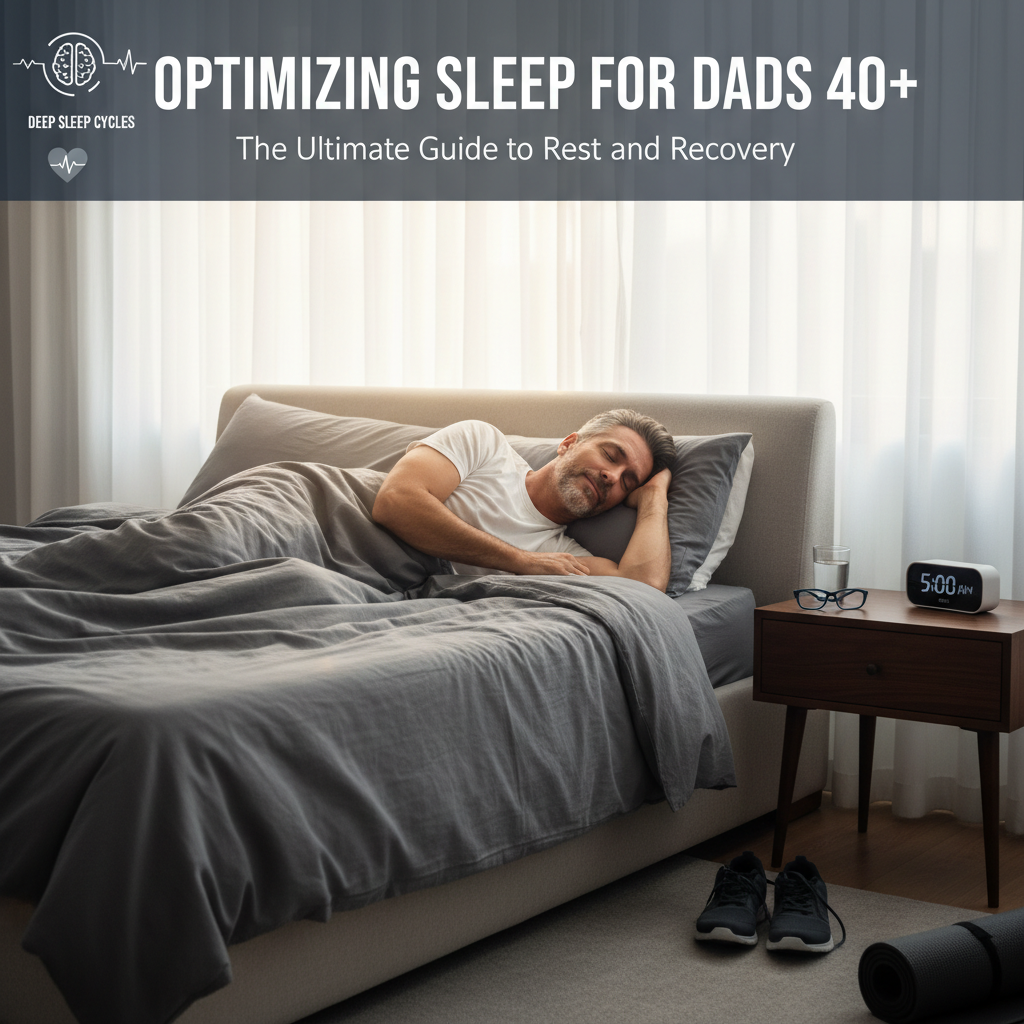 Image about Optimizing Sleep for Dads 40+: The Ultimate Guide to Rest and Recovery