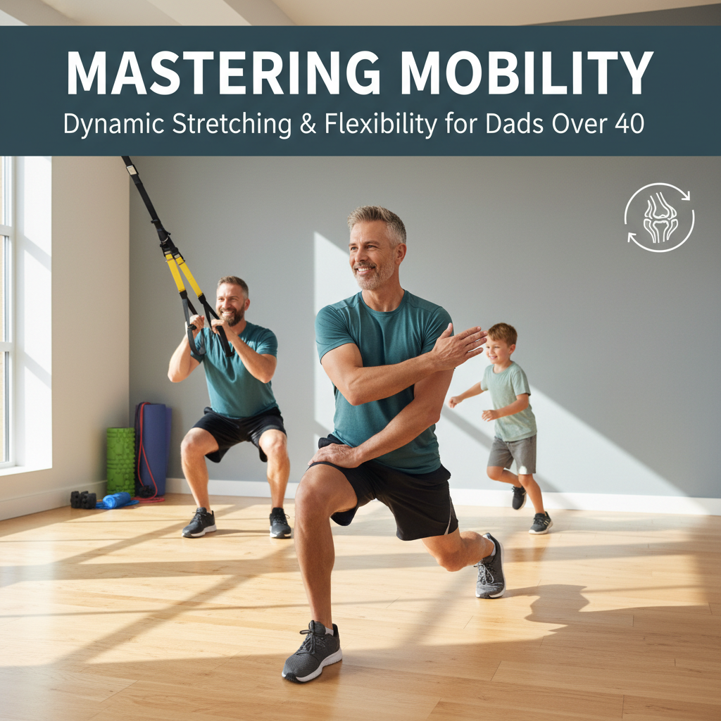 Image about Mastering Mobility: Dynamic Stretching & Flexibility for Dads Over 40