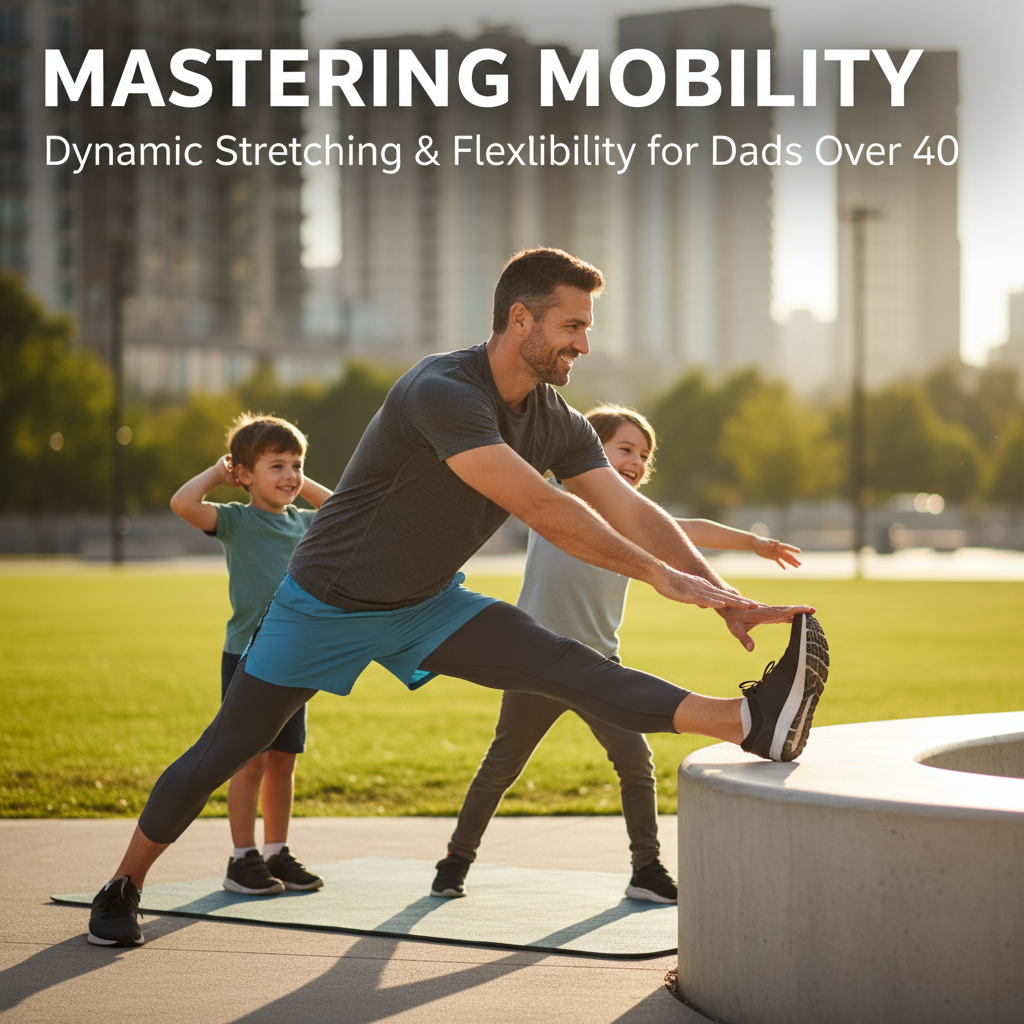 Image about Mastering Mobility: Dynamic Stretching & Flexibility for Dads Over 40